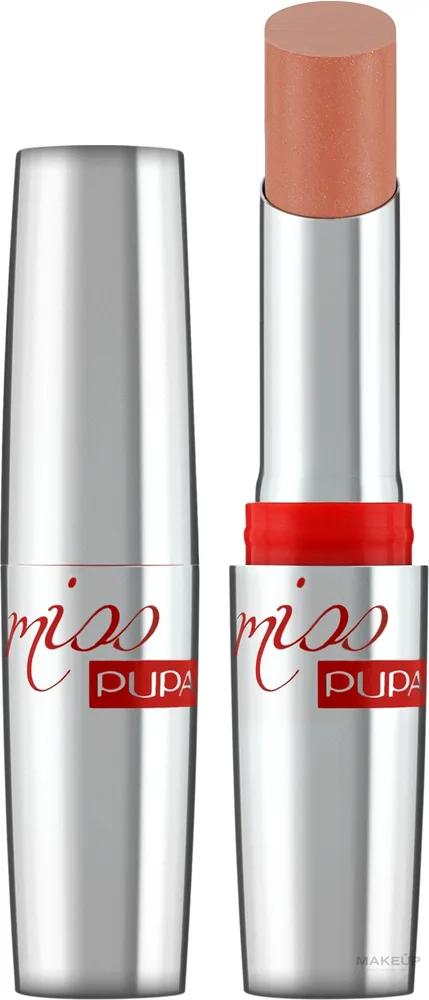 Помада для губ Pupa Miss Pupa Ultra Brilliant, оттенок 100 - Cream