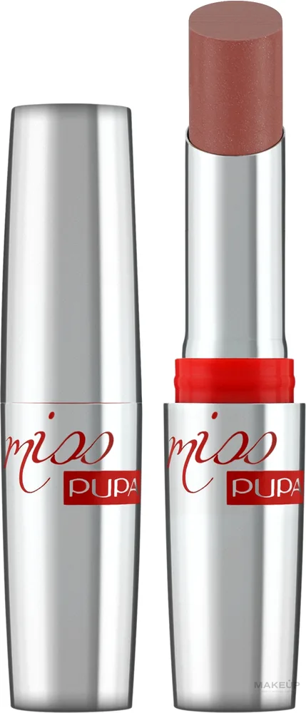 Помада для губ Pupa Miss Pupa Ultra Brilliant, оттенок 110 - Nude Vibes