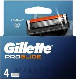 Gillette Fusion ProGlide сменные кассеты для бритвы мужской, сменные лезвия для станка, 4 шт — фото 2