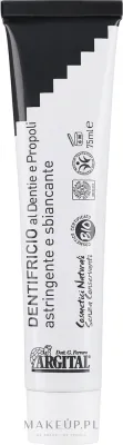 Argital Dentie and Propolis Toothpaste паста зубная с прополисом и древесным углём отбеливающая натуральная