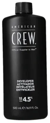 American Crew Precision Blend Developer 15 Vol. активатор 4,5% для волос окислитель проявитель мужское окрашивание седина 500 мл