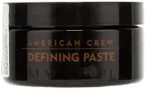 American Crew Classic Defining Paste паста для волос моделирующая 85 г, мужская укладка с матовым финишем, с пчелиным воском и ланолином — фото 2