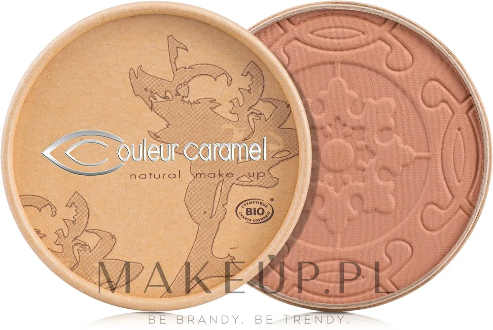 Компактная бронзирующая пудра Couleur Caramel Compact Bronzer с уходом, 8.5 г, оттенок 28 - Pearly Golden
