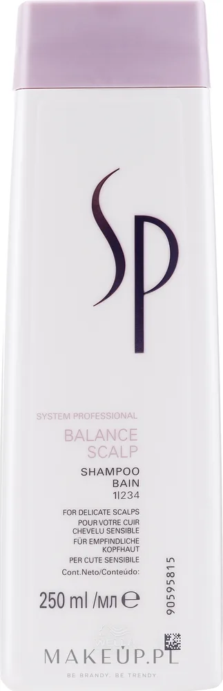 Успокаивающий шампунь для чувствительной кожи головы Wella SP Balance Scalp 250 мл