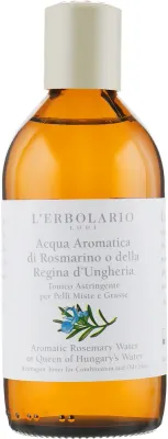 Ароматический вяжущий тоник для лица L'Erbolario Acqua Aromatica di Rosmarino с розмарином, 200 мл