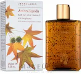 Гель для душа L'Erbolario Bagnogel Ambraliquid с амброй и витамином E, 250 мл — фото 2