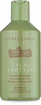 Пена для душа L'Erbolario Bagnoschiuma Legni Frutatti с грушей и деревом, 250 мл