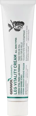 Gehwol Fusskraft Leg Vitality Cream крем для ног и стоп витализирующий для ежедневного ухода, 125 мл