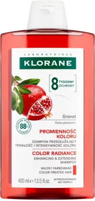 Шампунь для сохранения интенсивности цвета Klorane с экстрактом граната 400 мл