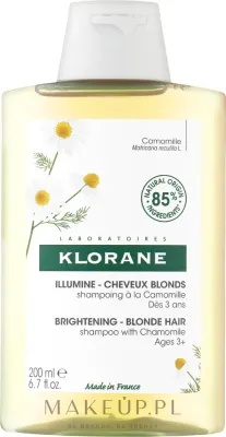 Шампунь для светлых волос Klorane Shampoo with Chamomile для сохранения блонда