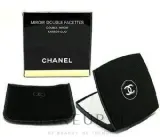 Chanel Miroir Double Facettes зеркало двустороннее компактное карманное с увеличением для макияжа в бархатном чехле 1 шт — фото 3