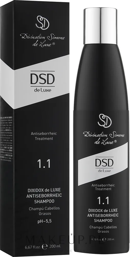 Себорегулирующий шампунь Simone DSD De Luxe Dixidox N 1.1 с плющом и розмарином