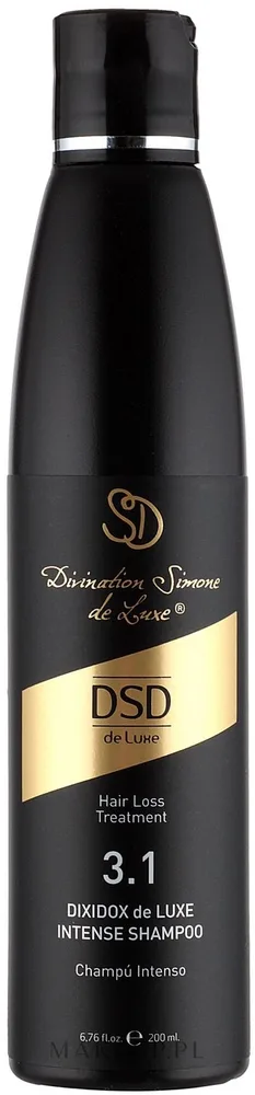 Интенсивный шампунь Simone DSD De Luxe Dixidox N 3.1 против выпадения волос с кофеином