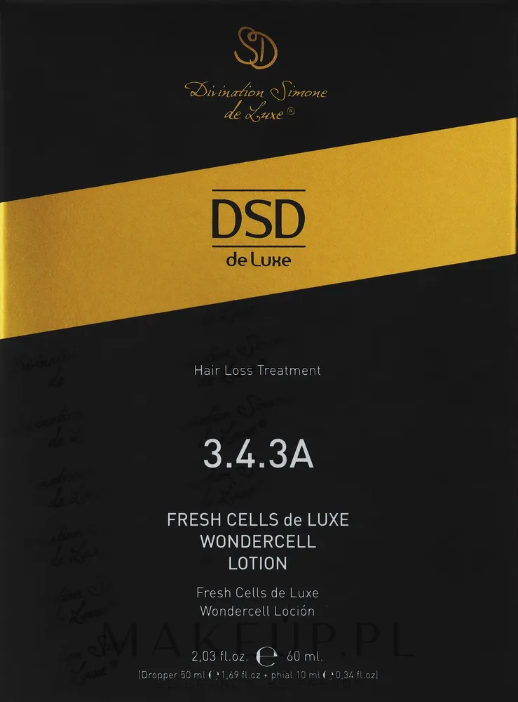 Лосьон для волос Simone DSD De Luxe Fresh Cells Wondercell двухфазный укрепляющий 60 мл