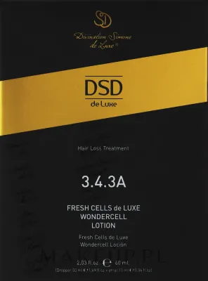 Лосьон для волос Simone DSD De Luxe Fresh Cells Wondercell двухфазный укрепляющий 60 мл