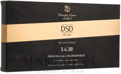 Simone DSD De Luxe Fresh Cells концентрат для кожи головы против выпадения волос N 3.4.3 B несмываемый
