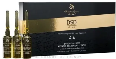 Лосьон для волос Simone DSD De Luxe Dixidox N 4.4 с кератином восстанавливающий 10 х 10 мл