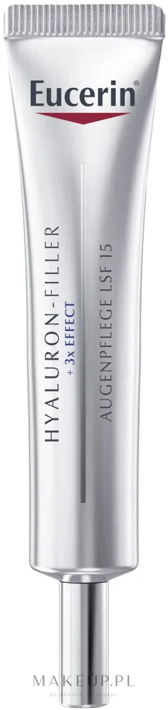 Крем для области вокруг глаз Eucerin Hyaluron-Filler с гиалуроновой кислотой и SPF 15 для зрелой кожи 15 мл