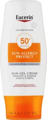 Крем-гель солнцезащитный Eucerin Sun Allergy Protection для лица и тела SPF 50