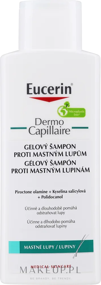 Шампунь-гель против перхоти Eucerin DermoCapillaire Anti-Dandruff для жирных волос 250 мл