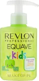 Revlon Professional Equave Kids Conditioning Shampoo шампунь для детей 2 в 1 гипоаллергенный с кондиционером и пантенолом яблоко 300 мл — фото 1