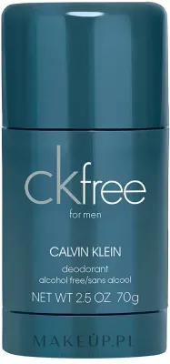 Дезодорант-стик без спирта Calvin Klein CK Free