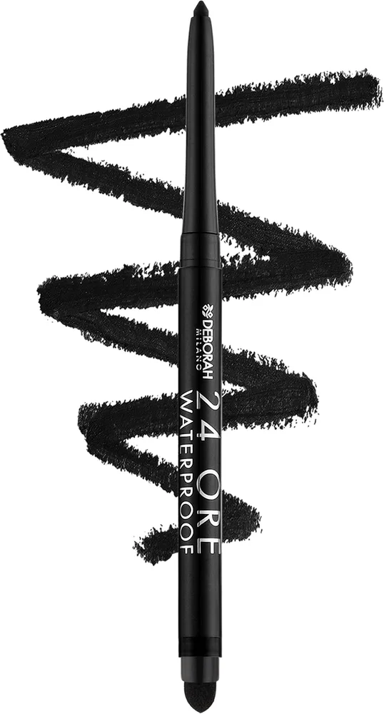 Карандаш для глаз Deborah 24Ore Waterproof Eye Pencil, оттенок 1