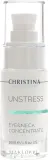 Christina Unstress Eye and Neck Concentrate концентрат для кожи вокруг глаз и шеи питательный, пробиотический уход, 30 мл — фото 1