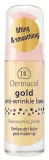 Dermacol Base Gold Anti-Wrinkle база под макияж 20 мл, разглаживающий праймер для лица с помпой — фото 1