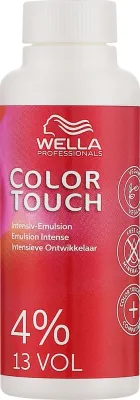 Wella Professionals Color Touch Emulsion Intensiva 4% эмульсия-активатор окислитель для безаммиачной краски для волос профессиональный 1000 мл