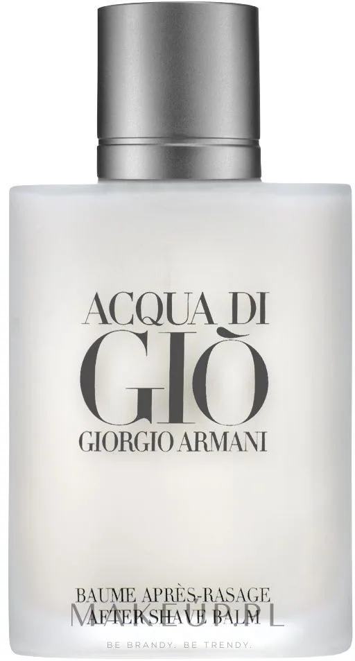 Giorgio Armani Acqua di Gio Pour Homme бальзам после бритья 100 мл, мужской успокаивающий уход за кожей лица с бисабололом и маслом ши
