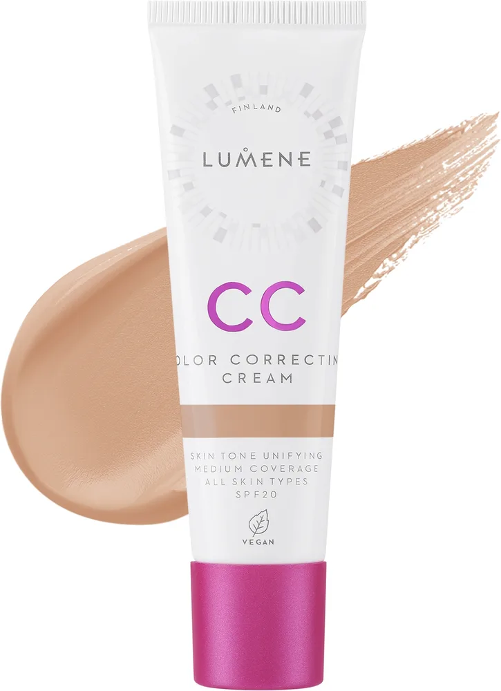 CC-крем Lumene CC Color Correcting Cream, оттенок 2 - Medium