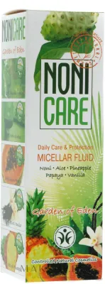 Мицеллярная жидкость Nonicare Garden Of Eden с нони, ананасом и папайей для снятия макияжа, 200 мл