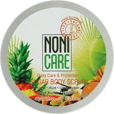 Пилинг сахарный для тела Nonicare Garden Of Eden с соком нони, 200 мл