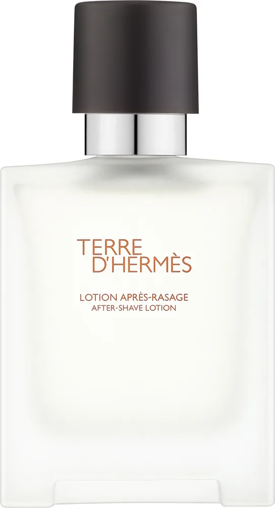 Hermes Terre d'Hermes лосьон после бритья 100 мл, мужское средство ухода с древесно-пряным ароматом