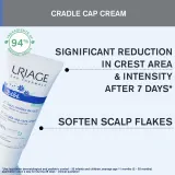 Uriage Soin Croutes de Lait крем для младенцев от молочных корочек 40 мл, уход за кожей головы малыша, гипоаллергенная детская косметика — фото 6