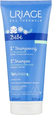 Гипоаллергенный шампунь для детей Uriage 1st Shampoo Extra-Gentle без мыла 200 мл