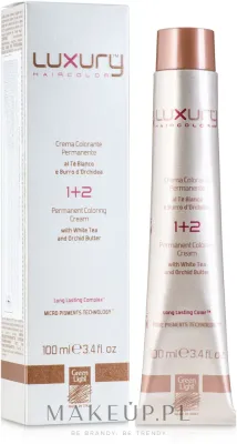 Green Light Luxury Haircolor крем-краска для волос стойкая 100 мл, перманентное окрашивание, седина, белый чай и орхидея