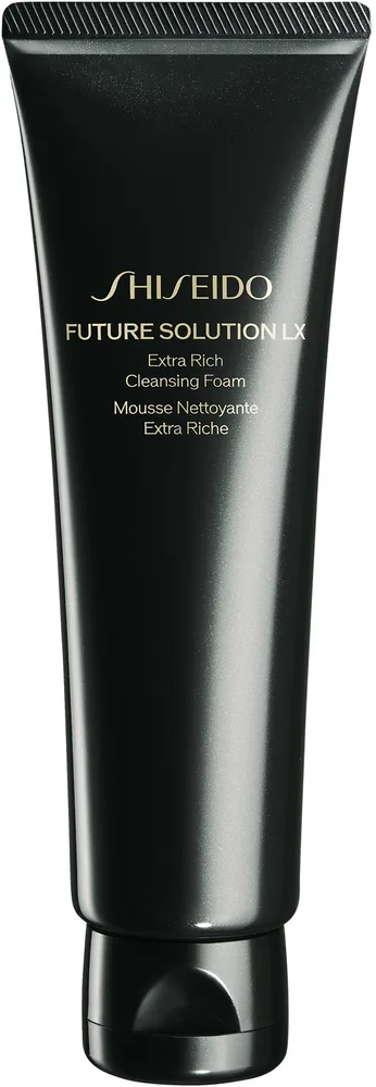 Shiseido Future Solution LX пенка для умывания очищающая, насыщенная текстура для всех типов кожи, 125 мл
