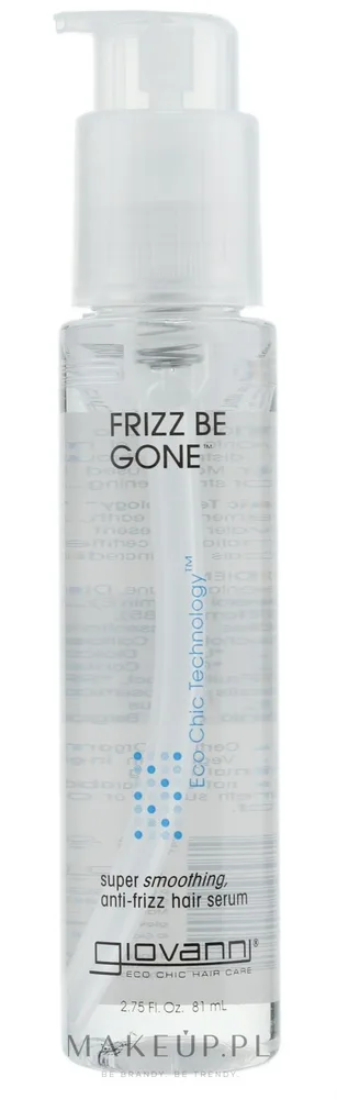 Сыворотка для волос против пушения Giovanni Anti-Frizz Hair Serum, 81 мл