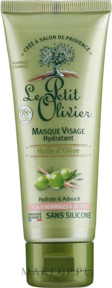 Увлажняющая маска для лица с оливковым маслом Le Petit Olivier Face Mask With Olive Oil, 75 мл
