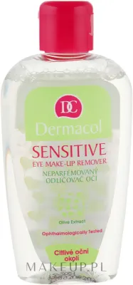 Dermacol Sensitive Eye Make-Up Remover Olive Extract жидкость для демакияжа глаз для чувствительной кожи с экстрактом оливы, 150 мл