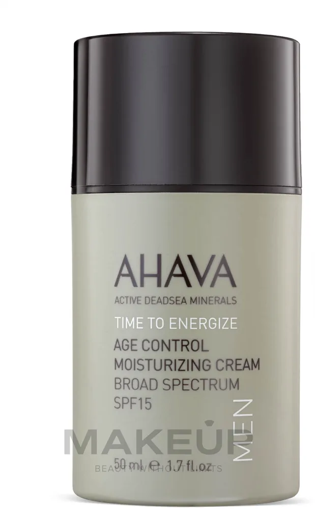 Крем для лица Ahava Age Control увлажняющий SPF 15 с минералами Мёртвого моря 50 мл