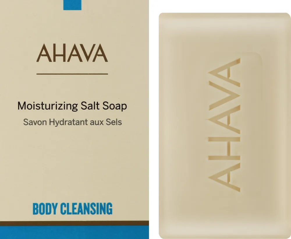 Солевое мыло Ahava Moisturizing Salt Soap с минералами Мёртвого моря, 100 г