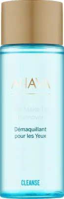 Ahava Time To Clear Eye Make Up Remover жидкость для снятия макияжа с глаз двухфазная 125 мл, средство для демакияжа водостойкой косметики, уход за областью вокруг глаз