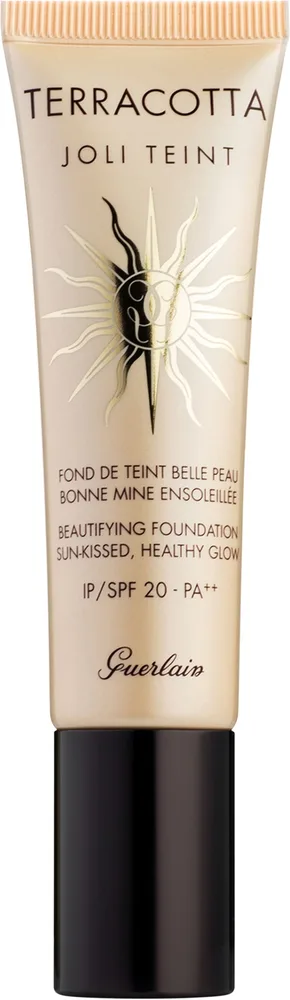 Тональный крем Guerlain Terracotta Joli Teint сияющий SPF 20, 30 мл, оттенок Ebony