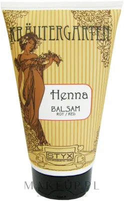 Styx Naturcosmetic Henna Balsam Red бальзам для волос красный оттеночный с экстрактом хны кондиционер для рыжих и красных оттенков 150 мл