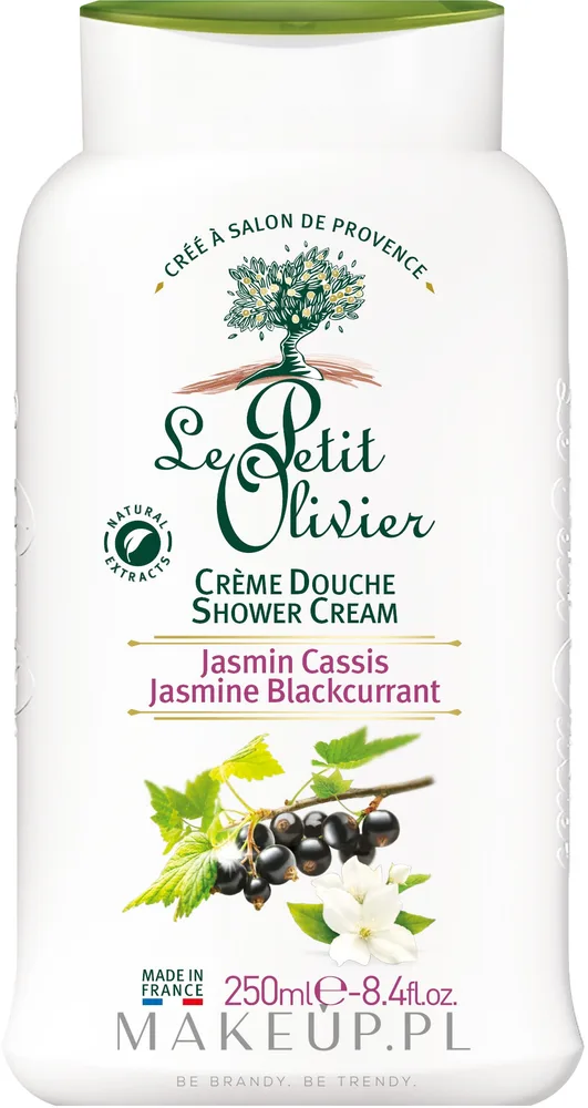 Le Petit Olivier Extra Gentle Shower Creams крем для душа жасмин и черная смородина, мягкий крем-гель для мытья тела с цветочно-ягодным ароматом