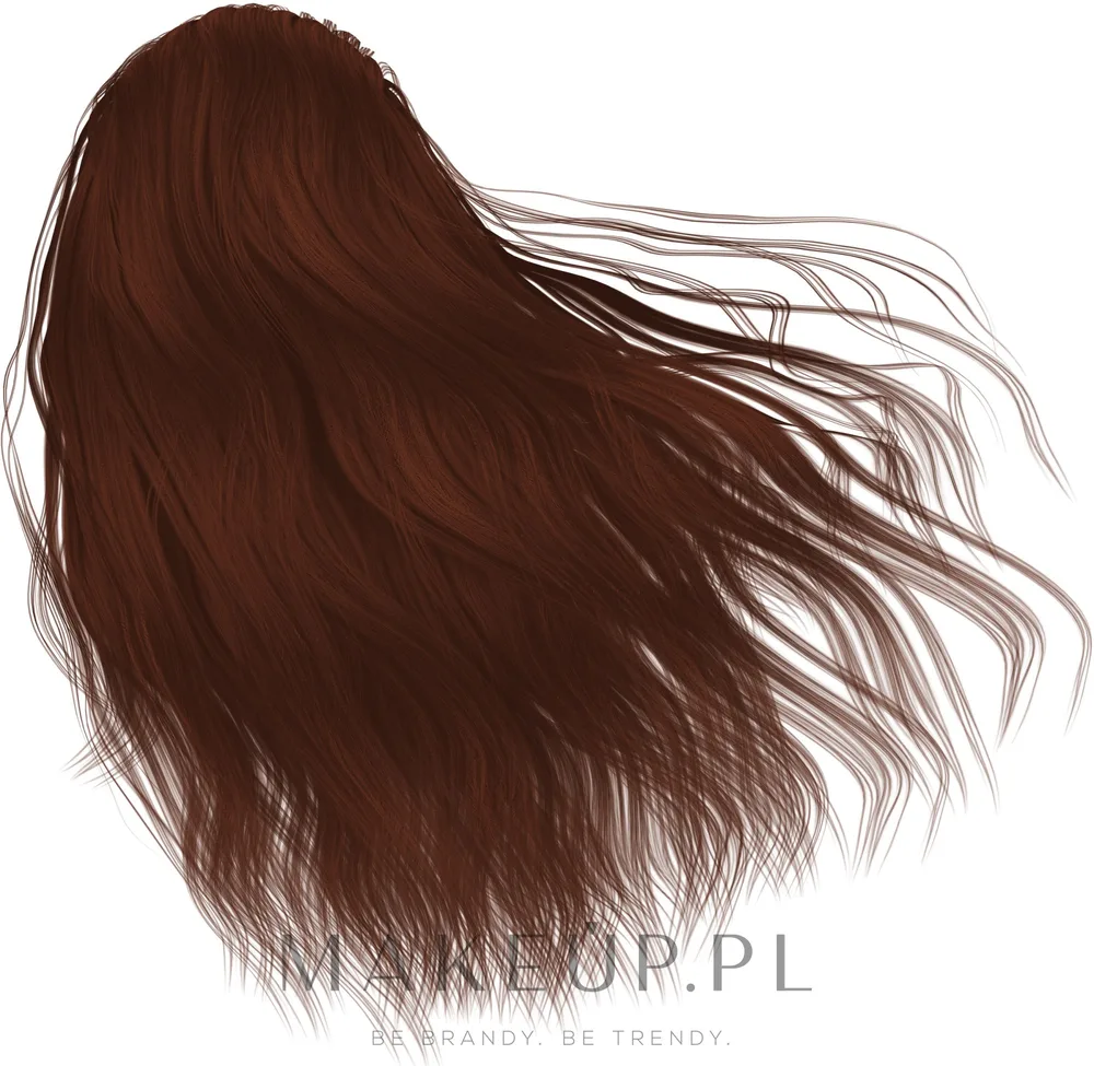 Indola Permanent Caring Color крем-краска для волос стойкая с аммиаком, профессиональная, закрашивает седину, 60 мл, оттенок 6.44 - Blond intensywny miedziany