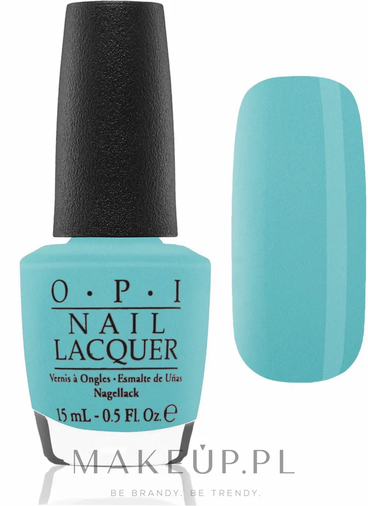 OPI лак для ногтей классический глянцевый цветной 15 мл, оттенок E75 - Cant Find My Czechbook